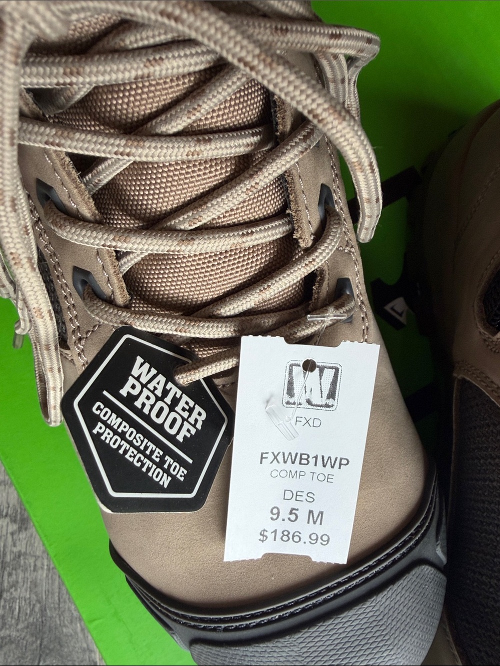 NWT! FXD Men’s composite toe work boot - Picture 7 of 10